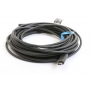 Renkforce 10 Meter RF-5625884 Glasfaser USB-C-Displaykabel USB 3,2 Gen2 einseitig gewinkelt schwarz (275609)