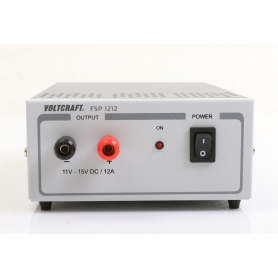 Voltcraft Fsp 1212 Festspannungsnetzgerät Labornetzgerät 15 V/DC 12A 180 Watt grau (275617)
