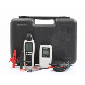 VOLTCRAFT LSG-10 Leitungsmessgerät Kabelsucher Leitungssucher CAT III 300V grau schwarz (275678)