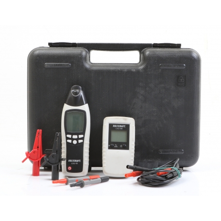 VOLTCRAFT LSG-10 Leitungsmessgerät Kabelsucher Leitungssucher CAT III 300V grau schwarz (275678)