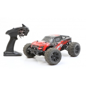 Absima Truck Racing 1:14 RC Modellauto Elektro Monstertruck Allradantrieb 4WD RtR 2,4GHz schwarz rot (275679)