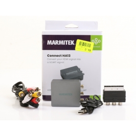 Marmitek Connect HA13 AV Konverter HDMI Composite Cinch SCART 1080x720 Pixel grau (275690)