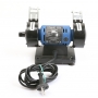 Scheppach HG34 5903106901 Mini-Doppelschleifer Schleif-Poliermaschine 120 W 75 mm blau (275728)