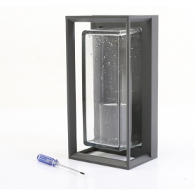 LCD Wandleuchte Typ 5070, 20W, E27, graphit (275769)
