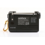 Renkforce RF-CR-200 Kofferradio Radio UKW MW KW Taschenlampe Solarpanel schwarz (275908)
