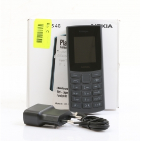 Nokia 105 4G Edition 2023 1,8" Handy Mobiltelefon 128MB Bluetooth Dual-SIM charcoal (275912)