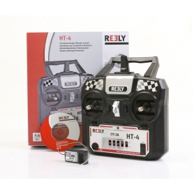 Reely HT-4 Hand-Fernsteuerung 2,4 GHz schwarz (275919)