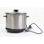 Emerio RCE-110118 Reiskocher Reisgarer 1,5 Liter 500W Antihaftbeschichtung Edelstahl schwarz (275099)