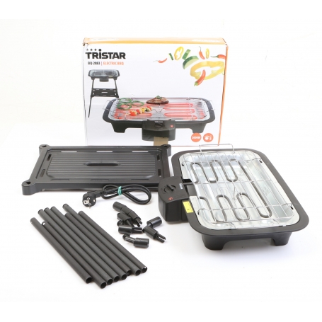 Tristar BQ-2883 Elektro-Grill Standgrill Tischgrill 2000W schwarz (275100)