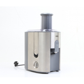 Braun Multiquick 7 J700 Entsafter Saftpresse Obstpresse 1,25 Liter 1000 Watt silber (275900)