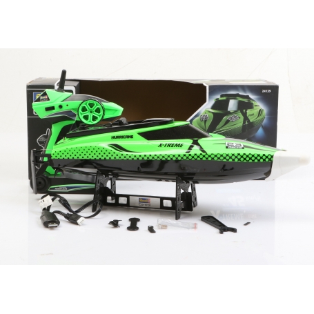 Revell Control X-Treme Hurricane RC Motorboot Rennboot Spielzeugboot RtF 460mm grün schwarz (274476)