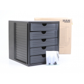 HAN SCHUBL.BOX 1450-13 A4 5S SCHW (274503)