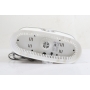 CleanMaxx 00384 Dampfglätter Hemden-Bügler Blusen Heißluftfunktion 1800W weiß (274542)