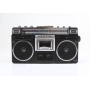Silva Schneider PCR 1980 Kassettenradio Kassette Bluetooth USB UKW MW KW Aufnahmefunktion Mikrofon schwarz (274613)