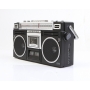 Silva Schneider PCR 1980 Kassettenradio Kassette Bluetooth USB UKW MW KW Aufnahmefunktion Mikrofon schwarz (274613)