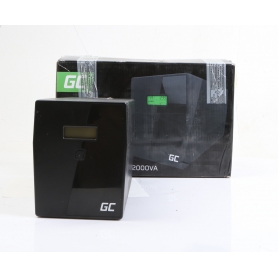 Green Cell UPS05 UPS/USV 2000VA 1200W Unterbrechungsfreie Stromversorgung mit Überspannungsschutz 230V (275256)