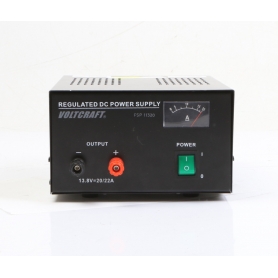 Voltcraft FSP-11320 Labornetzgerät Festspannungsnetzgerät 13,8V/DC 20A 280W Ausgänge 1 schwarz (275262)