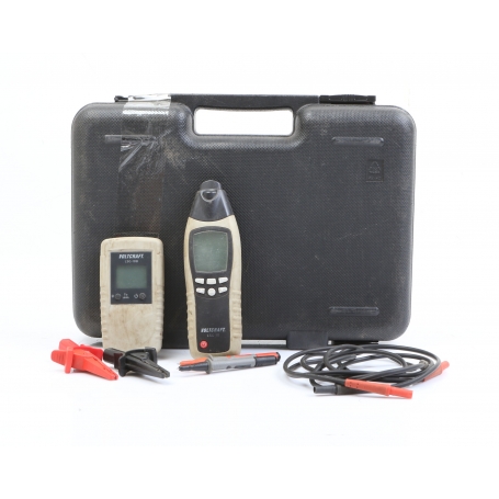 VOLTCRAFT LSG-10 Leitungsmessgerät Kabelsucher Leitungssucher CAT III 300V grau schwarz (275688)