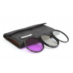 Neewer 3x Filter Set 58 mm: FLD-Filter + UV-Filter + CPL-Filter (272941)