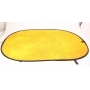 OEM Faltbarer Hintergrund doppelseitig 200x150 Gelb/Orange (273072)