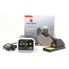 TOOLCRAFT ST-150 HF Hochfrequenz-Lötstation digital 150 Watt 50 bis 480°C mit Lötspitze (274212)