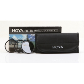 Hoya Introduction Kit Filter Set: 58 mm, 1 UV, PL, Warm Filter mit Tasche (275476)