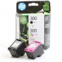 HP 300 CN637EE Original Kombi-Pack Tintenpatrone Drucker-Farbpatrone Schwarz Cyan Magenta Gelb (275632)