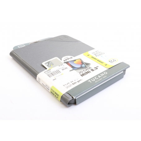 Tucano iPad mini 6.Gen. rec.Tasche grau (275944)