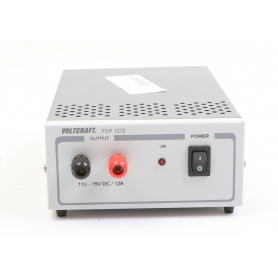 Voltcraft Fsp 1212 Festspannungsnetzgerät Labornetzgerät 15 V/DC 12A 180 Watt grau (276258)