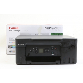 Canon Pixma G3570 Tintenstrahl-Multifunktionsgerät Drucker Scanner Kopierer Tintentank-System USB WLAN schwarz (276349)