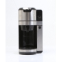 BEEM FRESH-AROMA-PURE Filterkaffeemaschine, 1100W, mit Mahlwerk, Glaskanne, edelstahl-schwarz (276432)