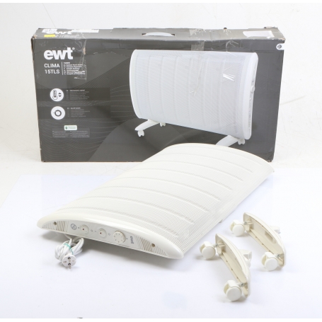 EWT Clima 15 TLS Wärmewellenheizung, 1500W, Überhitzungsschutz, weiß (201515) (276875)