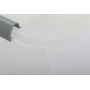 OEM 3 Stück Curver 240679 Kunststoffbox Aufbewahrungsbox geschlossen stapelbar 50 Liter 400x290x600mm transparent (276894)