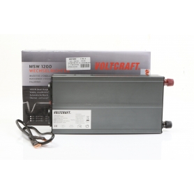 VOLTCRAFT MSW 1200-24-G Wechselrichter 1200W 21-30 V/DC Schraubklemmen Schutzkontakt-Steckdose (276912)