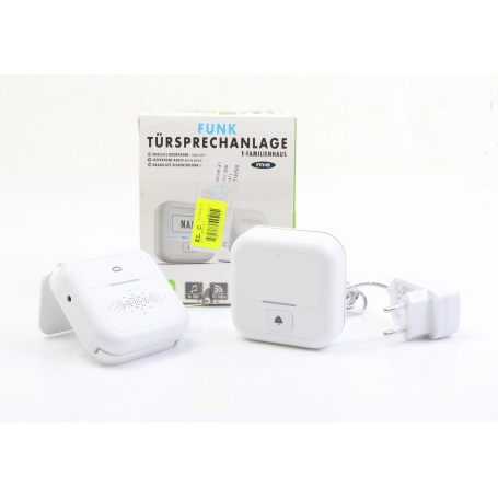 M-e modern-electronics ADF 210 Türsprechanlage Funkklingel Klingelanlage weiß (276913)