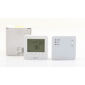 Sygonix SY-5470190 Funk-Raumthermostat Wochenprogramm Aufputz weiß (276916)