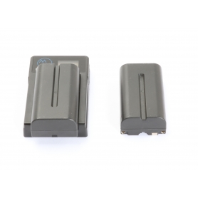 Neewer 2x Akku NP-F550 inkl. Ladegerät (276579)