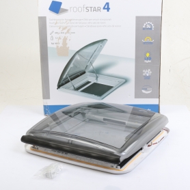 roofSTAR Dachhaube, 400x400mm, ohne Zwangsbelüftung, manuell, LED (276829)