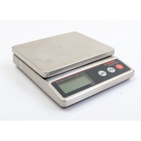 Soehnle Professional 9202 Briefwaage Tischwaage Paketwaage max. 0,5kg batteriebetrieben silber (276856)