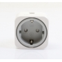 Voltcraft SEM6000 Energiekosten-Messgerät Stromverbrauchszähler Bluetooth Steckdose Datenexport TRMS Stromtarif weiß (276945)
