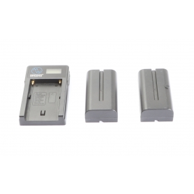 Neewer 2x Akku NP-F550 inkl. Ladegerät (276578)