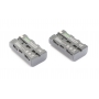 Neewer 2x Akku NP-F550 inkl. Ladegerät (276578)