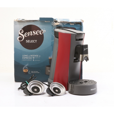 Philips SENSEO Select CSA230/90 Kaffeepadmaschine Kaffeemaschine 0,9l 1450W rot (277121)