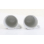 silwy Magnet Porzellantasse, 270ml, 2er Set, Camping-Design (277213)