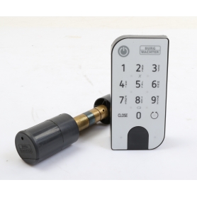 Burg Wächter ENTRY easy 7602 FP Fingerprint-Smartlock elektronisches Türschloss (50602) (277223)