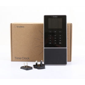 Safescan TimeMoto TM-616 Zeiterfassungs Komplettsystem PIN RFID Leser max.200 Mitarbeiter schwarz (277356)