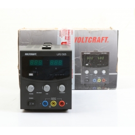 Voltcraft LPS1305 Labornetzgerät einstellbar linear geregelt 230V/AC schwarz (277391)