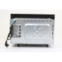 Exquesiet EMW20-DG-020 Einbau Mikrowelle, 59,5 cm breit, 800W, 20L, Grill, Edelstahl (277248)