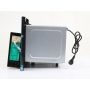 Exquesiet EMW20-DG-020 Einbau Mikrowelle, 59,5 cm breit, 800W, 20L, Grill, Edelstahl (277248)