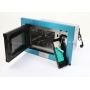 Exquesiet EMW20-DG-020 Einbau Mikrowelle, 59,5 cm breit, 800W, 20L, Grill, Edelstahl (277248)